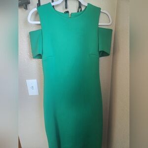 Calvin Klein Green Midi Dress